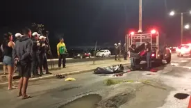 Jovem morre atropelado na Av. Poty e motorista foge sem prestar socorro (Foto: Reprodução)