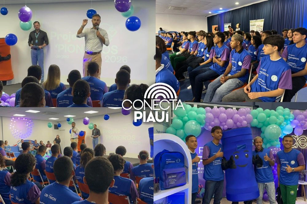 Jovens de Teresina e Timon desenvolvem soluções em saneamento no Projeto Pioneiros