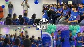 Jovens de Teresina e Timon desenvolvem soluções em saneamento no Projeto Pioneiros (Foto: Conecta Piauí)