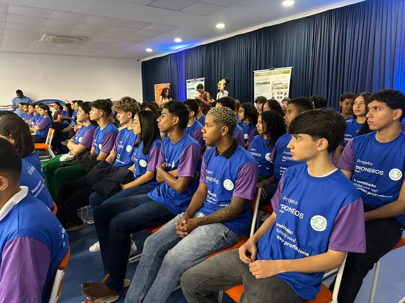 Jovens desenvolvem soluções em saneamento no Projeto Pioneiros