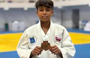 Judoca de Água Branca conquista bronze no Brasileiro em São Luís (Foto: Reprodução)