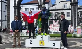 Keyla Barros fatura título mundial Virtus de Corrida de Rua 2026 em Portugal (Foto: Arquivo pessoal)