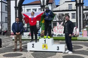 Keyla Barros fatura título mundial Virtus de Corrida de Rua 2026 em Portugal (Foto: Arquivo pessoal)