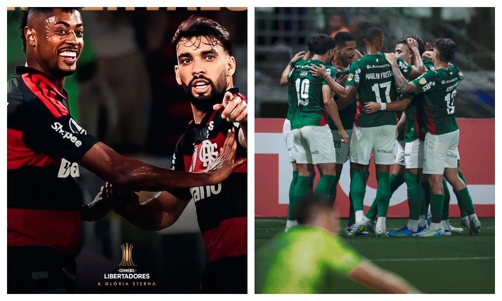 Libertadores: Flamengo goleia e Palmeiras vence no sufoco na 2ª rodada