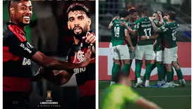 Libertadores: Flamengo goleia e Palmeiras vence no sufoco na 2ª rodada (Foto: Reprodução/X)