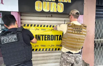 Loja suspeita de receptar ouro roubado é fechada novamente no Centro de Teresina