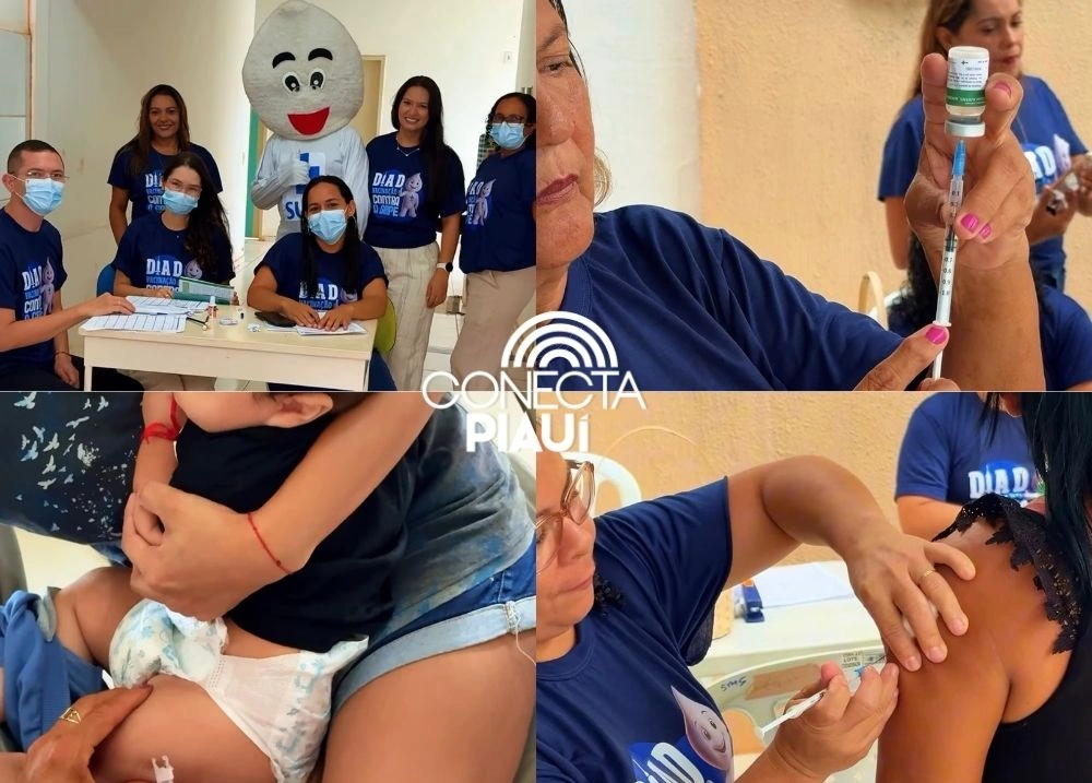 Luzilândia intensifica vacinação e prevenção contra a gripe com o dia D