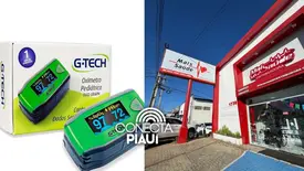 Mais Saúde Distribuidora oferta oxímetro pediátrico com alta precisão (Foto: Reprodução)