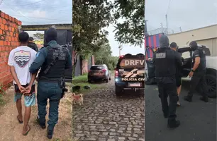 Menores apreendidos estão envolvidos em assalto a motorista por app em Teresina (Foto: Divulgação/SSP-PI)