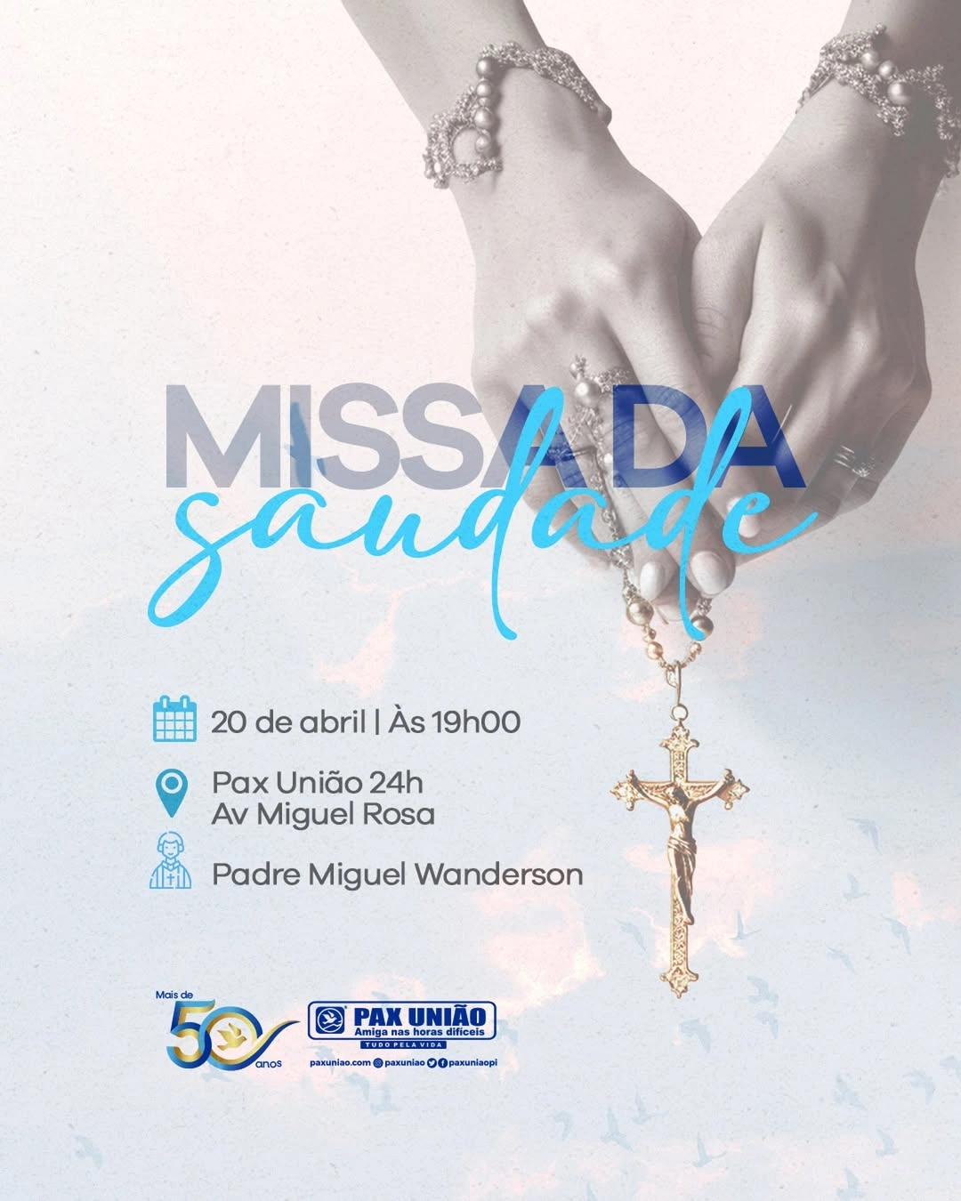 Missa da Saudade reúne famílias em momento de fé e lembrança em Teresina