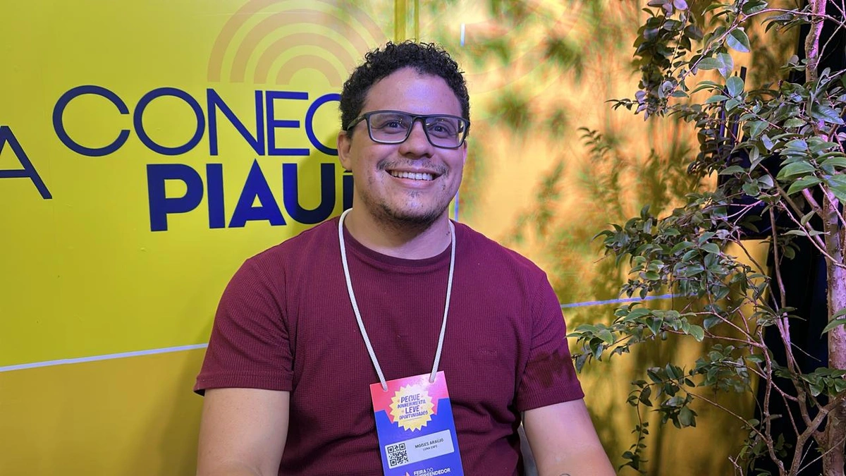 Moisés Araújo fala ao Conecta Podcast na Feira do Empreendedor 2026