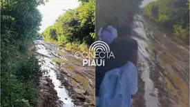 Moradores denunciam estradas precárias em Guaribas e prefeitura se manifesta (Foto: Reprodução)