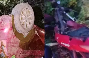 Morre adolescente que furtou carro do tio e matou motociclista em acidente no Piauí (Foto: Reprodução/PMPI)