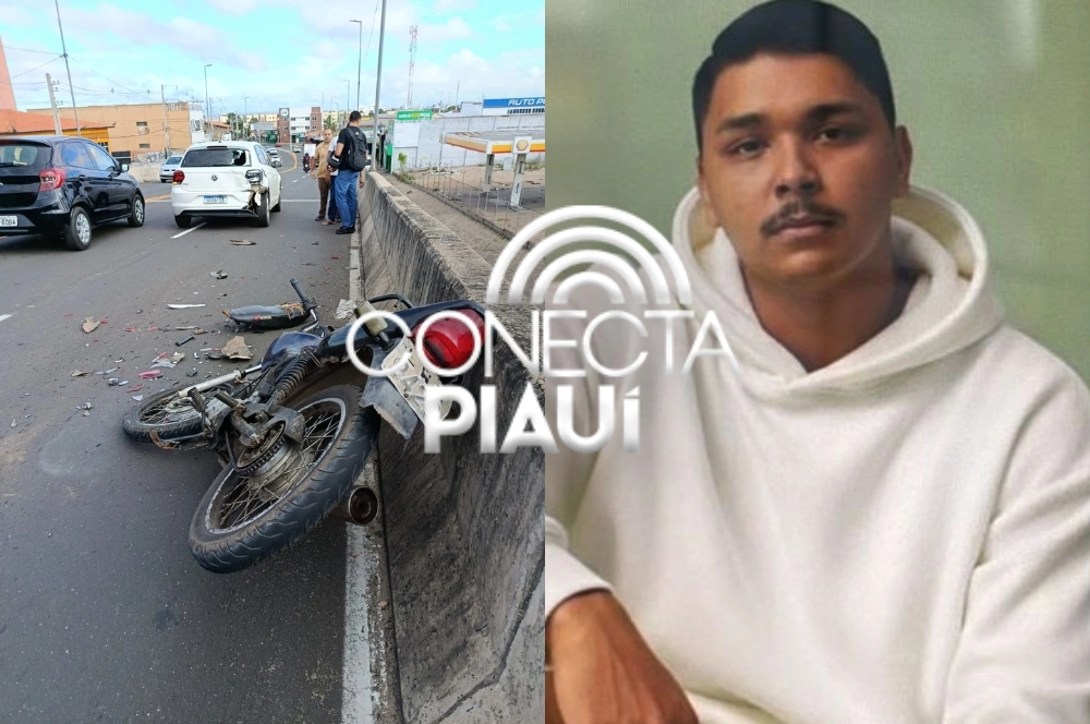Motociclista que estava internado após cair do Viaduto da Tabuleta morre no HUT