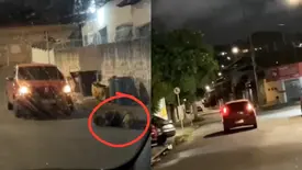 Motorista é detida após passar por cima de morador em situação de rua em Teresina (Foto: Reprodução)