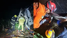 Motorista morre após caminhão descer ladeira entre Oeiras e Tanque do Piauí (Foto: Reprodução)