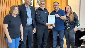 Motoristas por app apresentam propostas de segurança à SSP no Piauí (Foto: Reprodução)