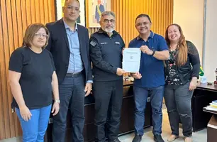 Motoristas por app apresentam propostas de segurança à SSP no Piauí (Foto: Reprodução)