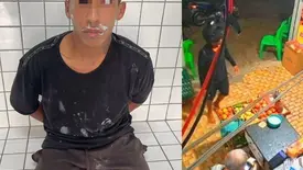 Mototaxista reage e ajuda prender suspeito de assalto em Parnaíba (Foto: Reprodução)