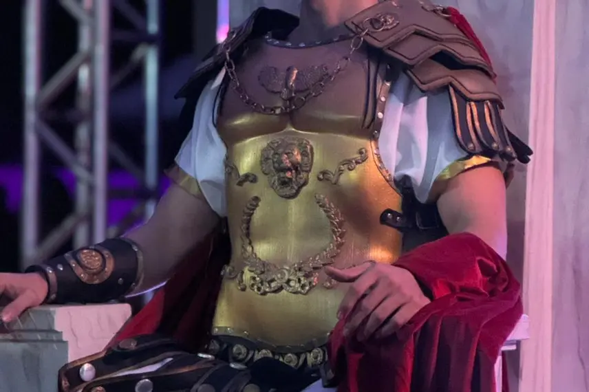 Multidão prestigia a Paixão de Cristo 2026 no centro de Esperantina, na Praça Lages Rebêlo