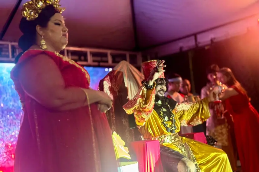 Multidão prestigia a Paixão de Cristo 2026 no centro de Esperantina, na Praça Lages Rebêlo