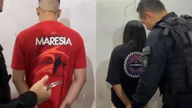 'Novinho' e 'Dora Aventureira' são presos em operação contra facção em Teresina (Foto: Reprodução)