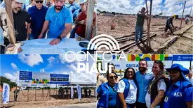 Obra histórica: iniciada construção da 1ª UBS do conjunto Dom Rufino, em Parnaíba (Foto: Reprodução)