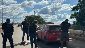 Operação DRACO apreende drogas e prende suspeito em ação na Ponte da Tabuleta (Foto: Reprodução)