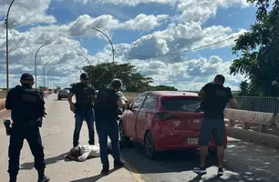 Operação DRACO apreende drogas e prende suspeito em ação na Ponte da Tabuleta (Foto: Reprodução)