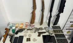 Operação prende suspeitos e apreende armas e drogas no Norte do Piauí