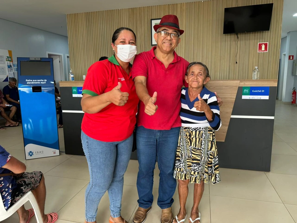 Pacientes de São João do Arraial passam por triagem para mutirão de catarata