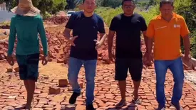 Palmeira do Piauí avança com obras de calçamento na zona urbana e rural (Foto: Reprodução)