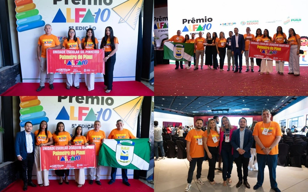 Palmeira do Piauí se destaca na 5ª edição do Prêmio Alfa-10