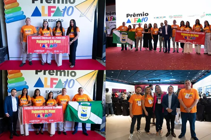 Palmeira do Piauí se destaca na 5ª edição do Prêmio Alfa-10