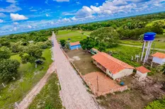 Pedro Gomes inaugura calçamento e academia na zona rural de José de Freitas