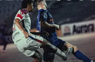 Piauí empata com o Itabaiana e é eliminado da Copa do Nordeste 2026 (Foto: Reprodução/Instagram)