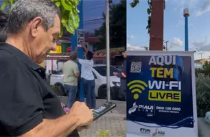 Piauí Link amplia infraestrutura digital e leva internet gratuita a novas regiões do estado. (Foto: Reprodução/ Ascom Piauí Link)