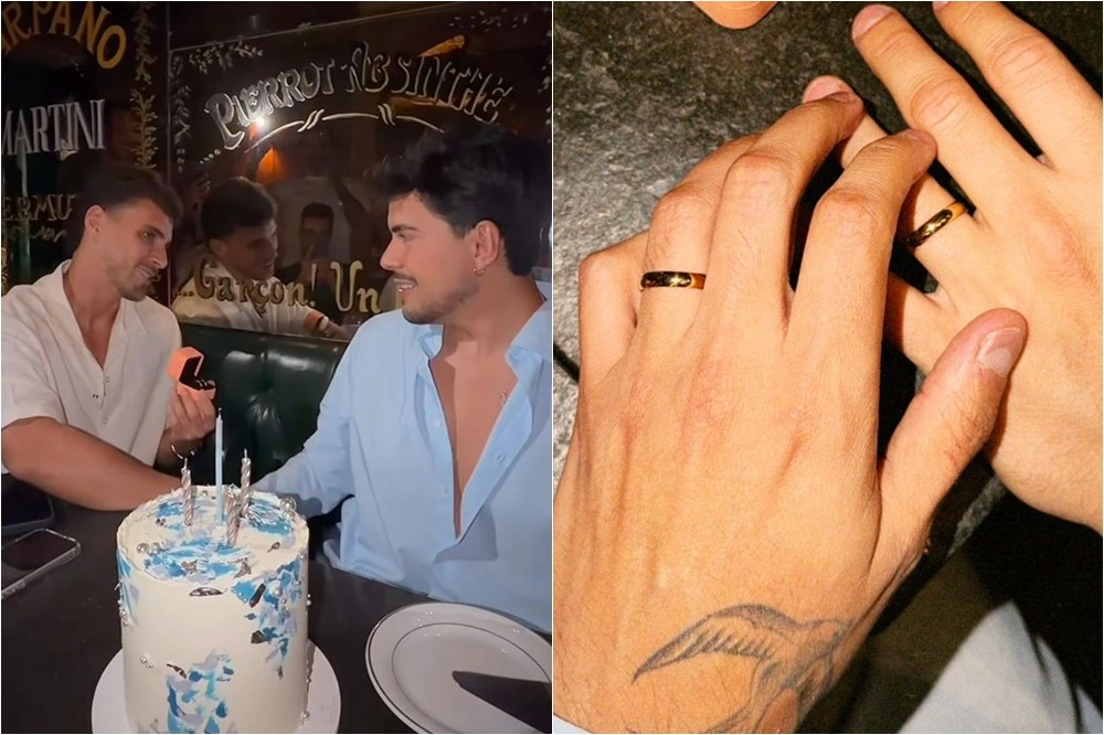 Piauiense Ryan Berger é surpreendido com pedido de casamento no aniversário