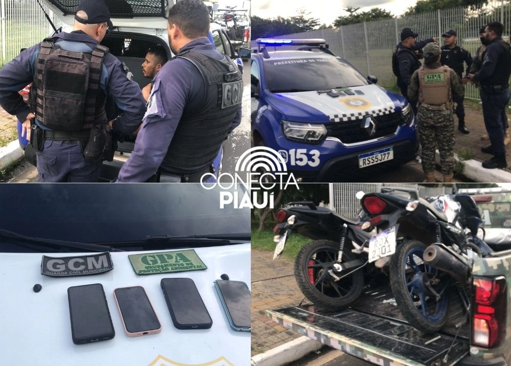 PM prende suspeito de realizar vários assaltos em parque na zona Norte de Teresina
