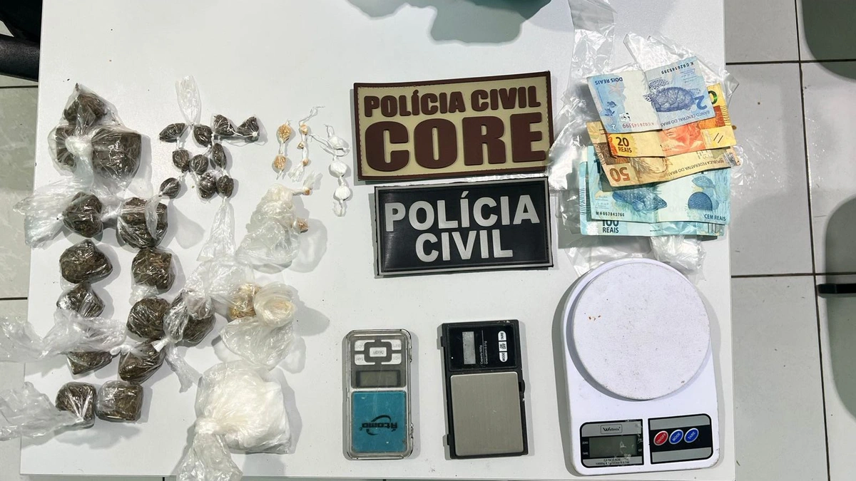 Polícia Civil deflagra operação contra o tráfico de drogas em Elesbão Veloso