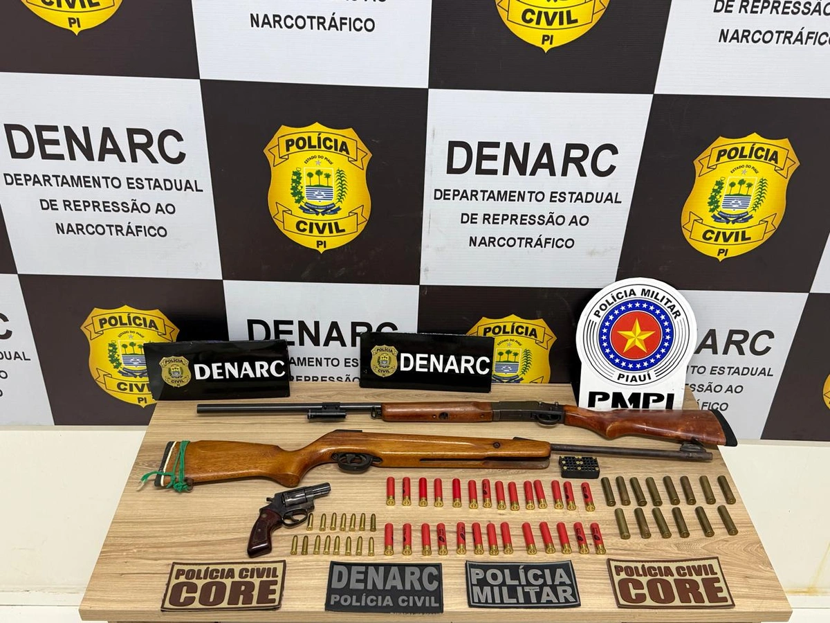 Polícia descobre plano de ataque a adolescentes durante operação no Norte do Piauí