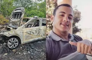 Polícia encontra carro de motorista por aplicativo que teve corpo enterrado no Piauí (Foto: Divulgação/Polícia Civil)