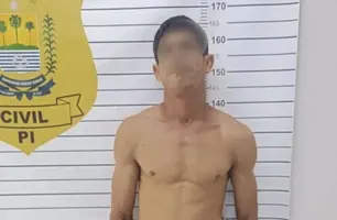 Polícia fecha cerco e prende "Safona" por tráfico de drogas em Parnaíba (Foto: Divulgação/Polícia Civil)