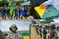 Polícia Militar celebra Tiradentes com desfile e entrega de medalhas em Teresina