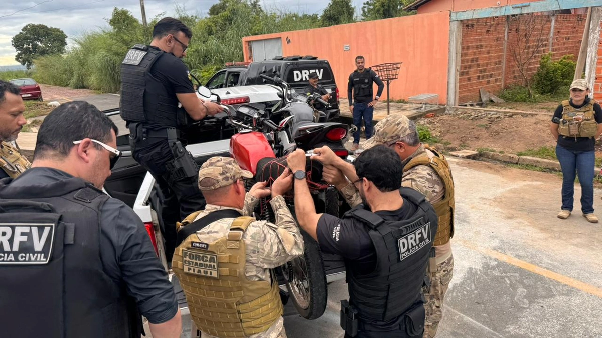 Polícia mira grupo criminoso especializado no roubo de veículos em Teresina