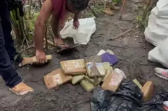 Polícias Civil e Militar  do Piauí apreendem 100 quilos de drogas em Caxias