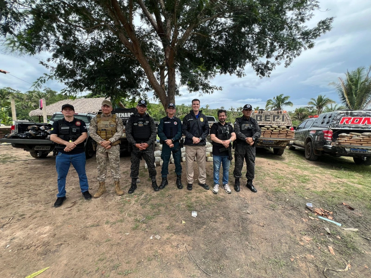 Polícias do Piauí apreendem 400 kg de drogas em sítio na zona rural de Caxias