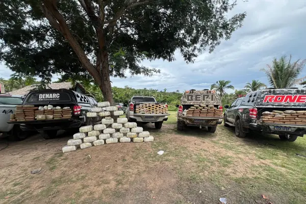 Polícias do Piauí apreendem 400 kg de drogas em sítio na zona rural de Caxias