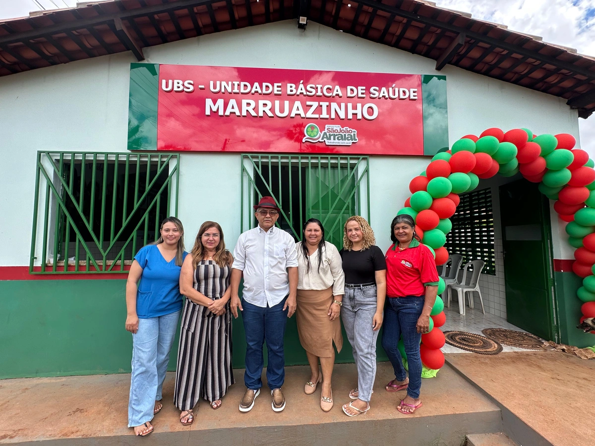 Prefeito Abdoral Melo reinaugura UBS reformada no Marruazinho
