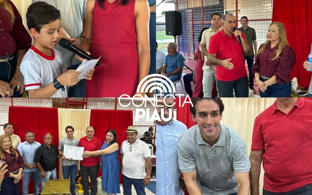 Prefeito assina obras de calçamento e nova sede da Educação em Pau D’arco